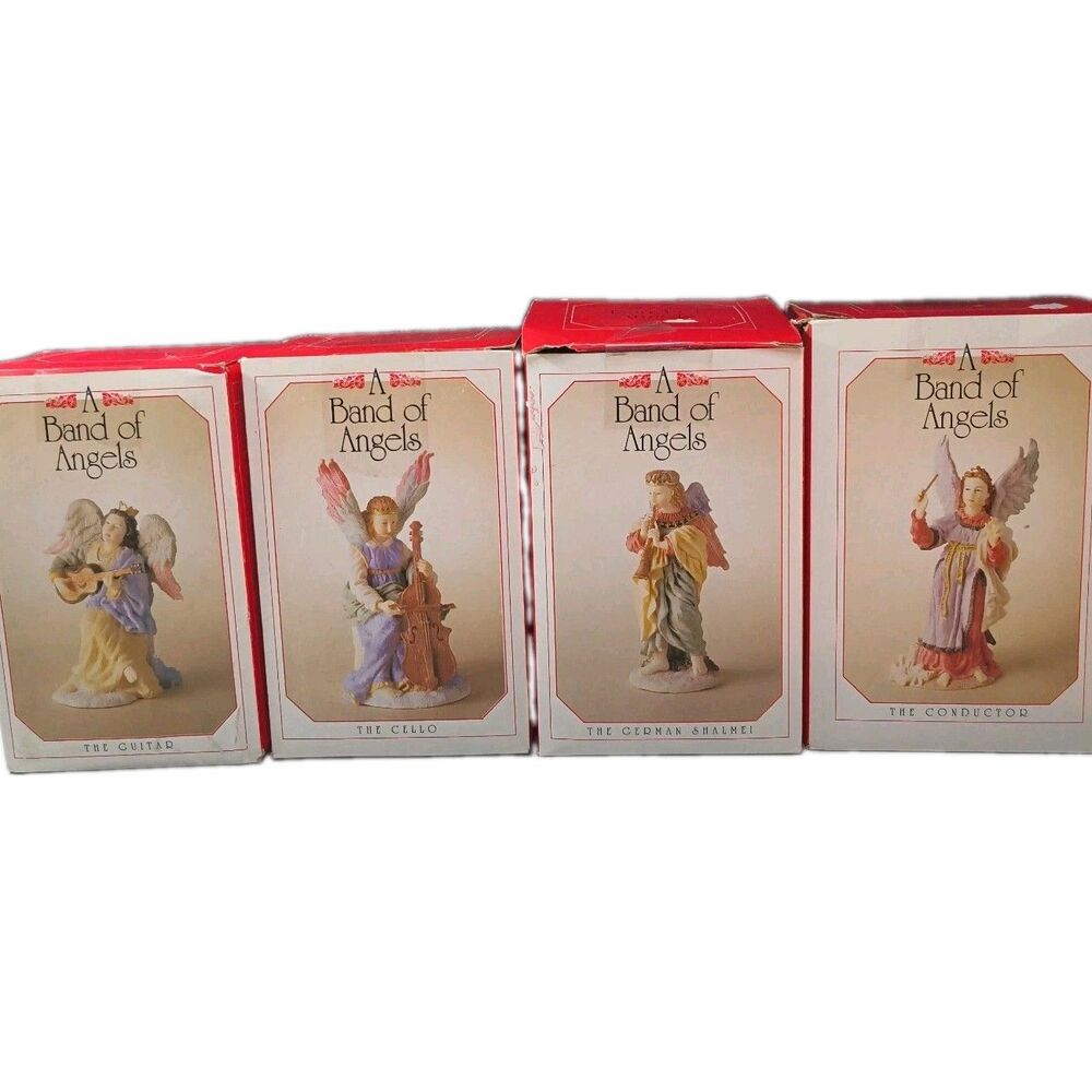 A Band of Angels series produced by Intl Resourcing Services 1993 Lot Of 4 EUC